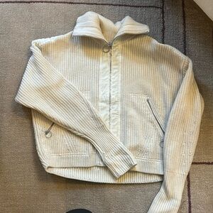 & Other Stories Wool Zip-Up Cardigan